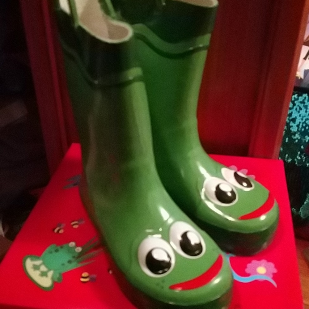 Western Chief Kids Froggy Rain boots